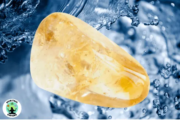 can you put citrine crystal in water